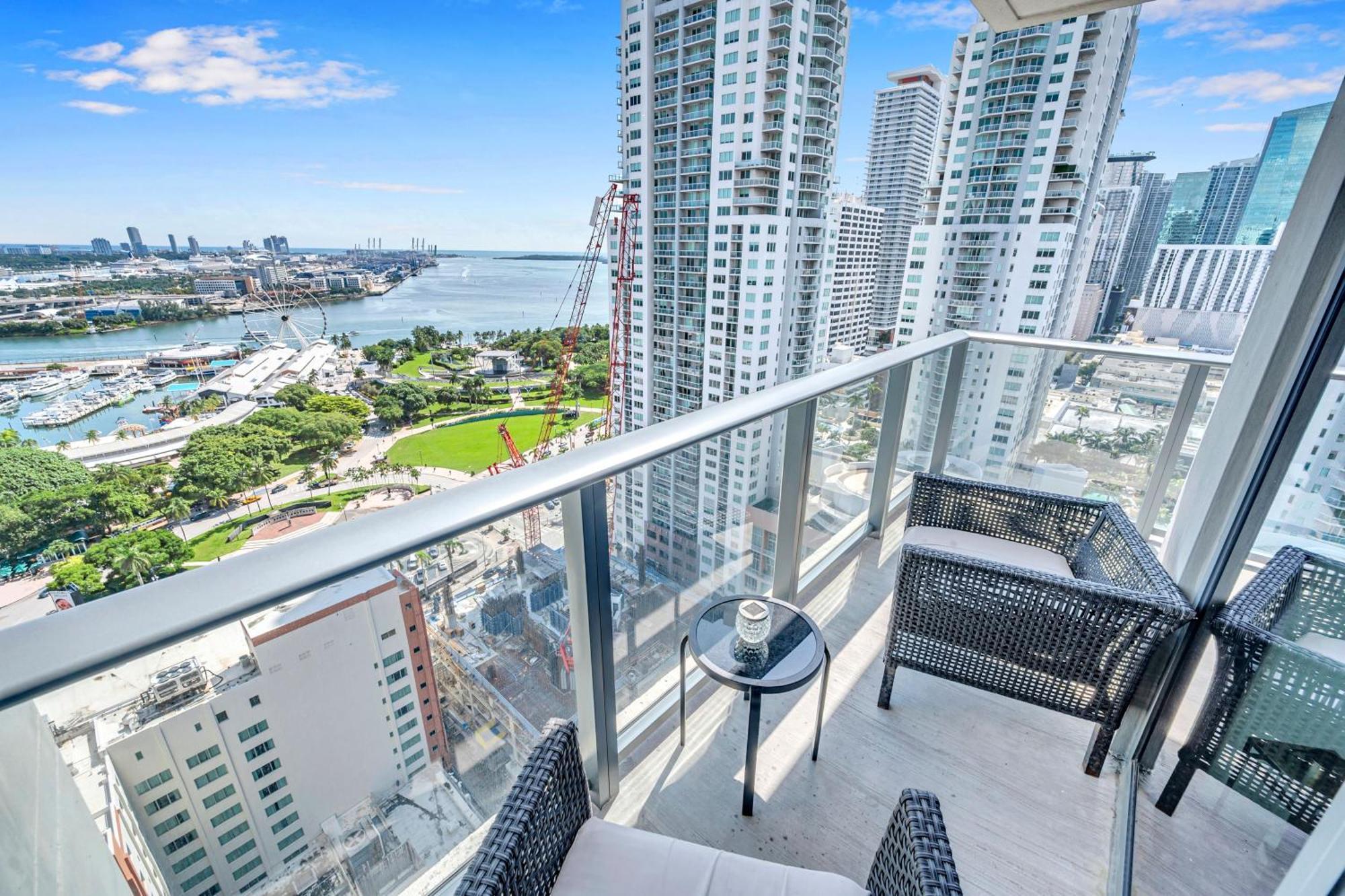 Mesmerizing Views Corner Condo Miami Kültér fotó