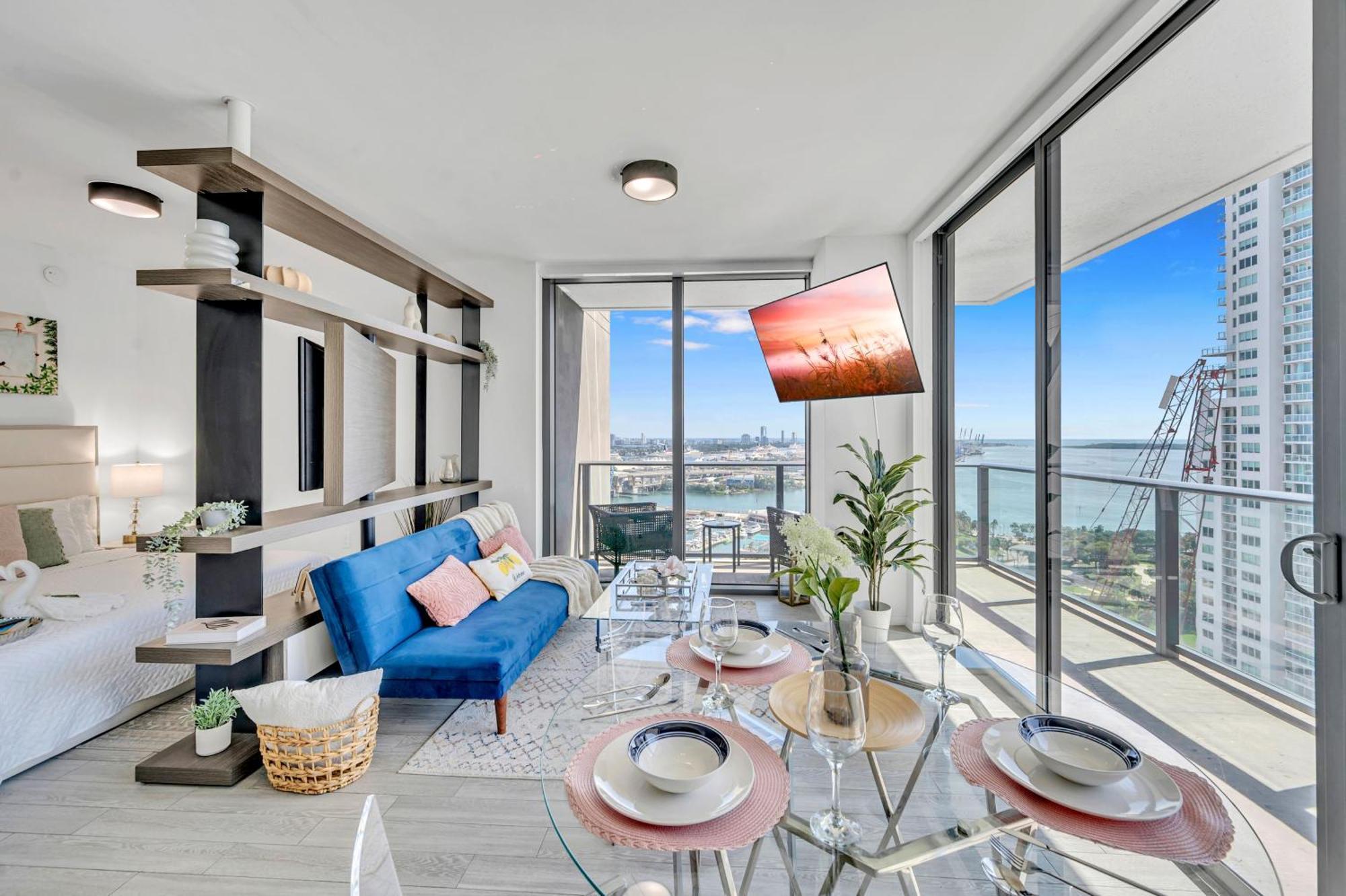 Mesmerizing Views Corner Condo Miami Kültér fotó
